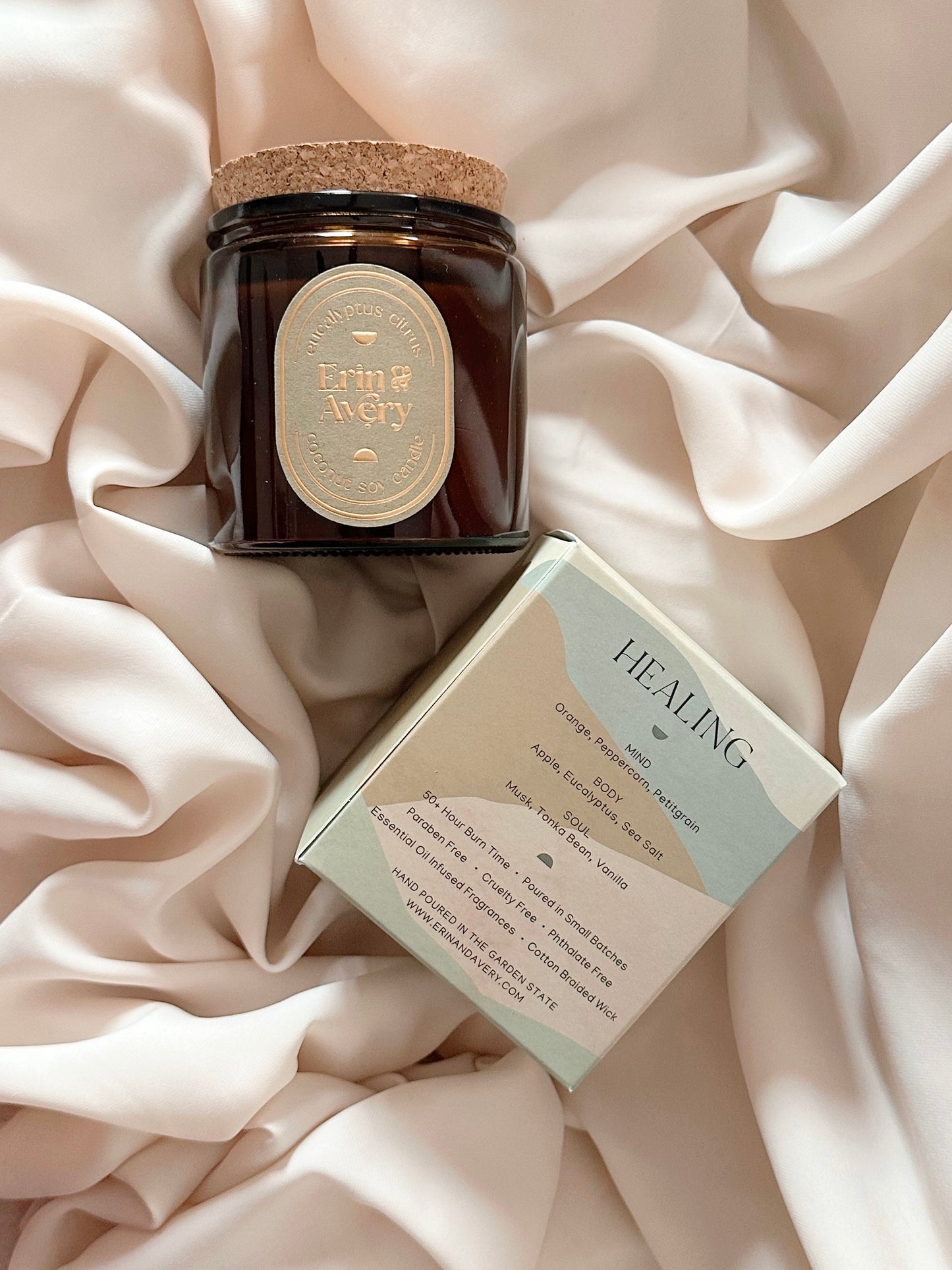 Healing | Eucalyptus Citrus Candle by Erin & Avery