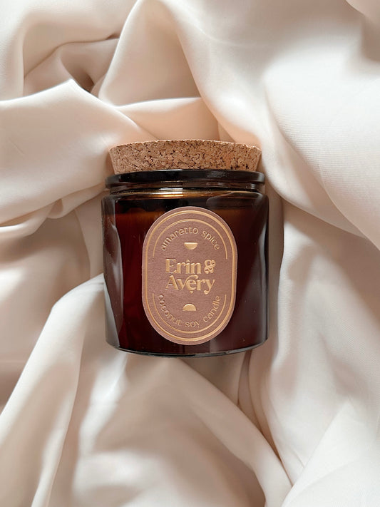 Evolving | Amaretto Spice Candle by Erin & Avery
